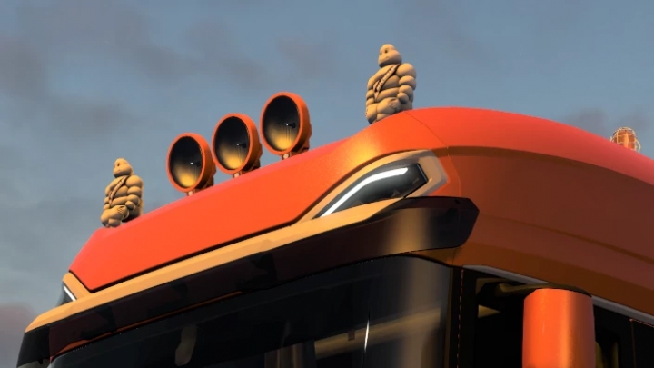 ETS2 - Roof Slots for The New Daf XG (1.41.x)