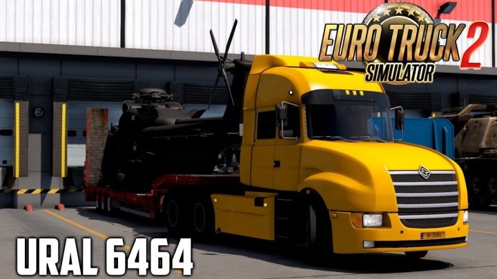 ETS2 - Ural 6464 + Interior V1.4 (1.40.x)