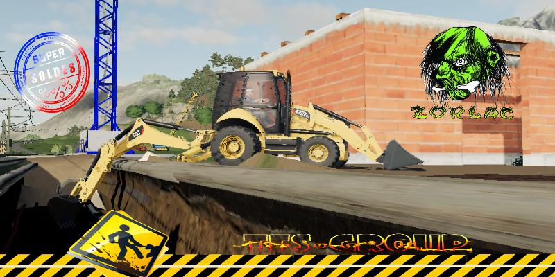 FS19 - Backhoe Loader CAT420 FIT V1.3