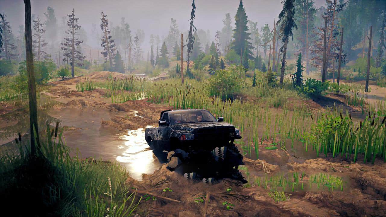 Spintires:Mudrunner - Rock Blocked Map V1.0