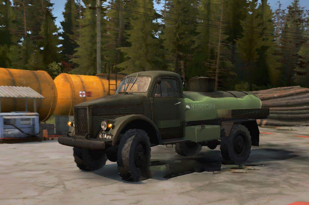 Spintires:Mudrunner - Gas Mod 63 V1.2