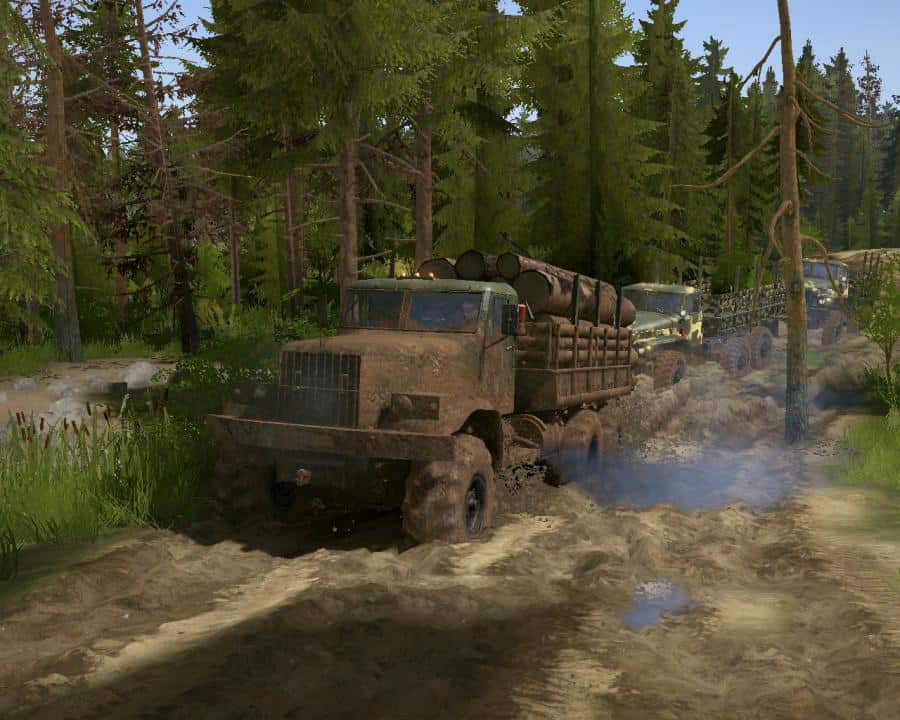 Spintires:Mudrunner - Across The River 2 Map V1.0
