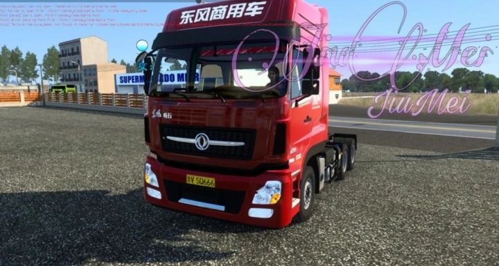 ETS2 - Dongfeng Changxing D7V Truck (1.40 - 1.41)