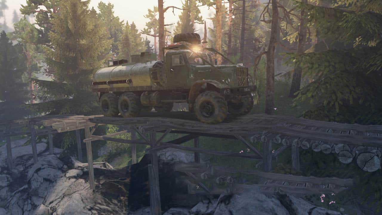 Spintires - Care Free Highway Map V1.0