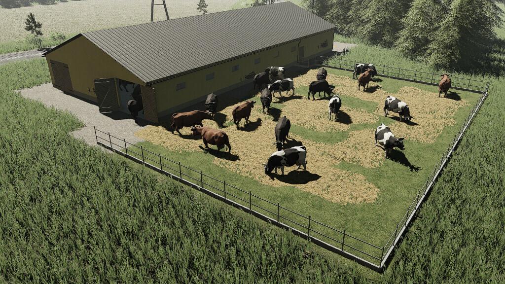 FS19 - Cowshed V1.0.0.1