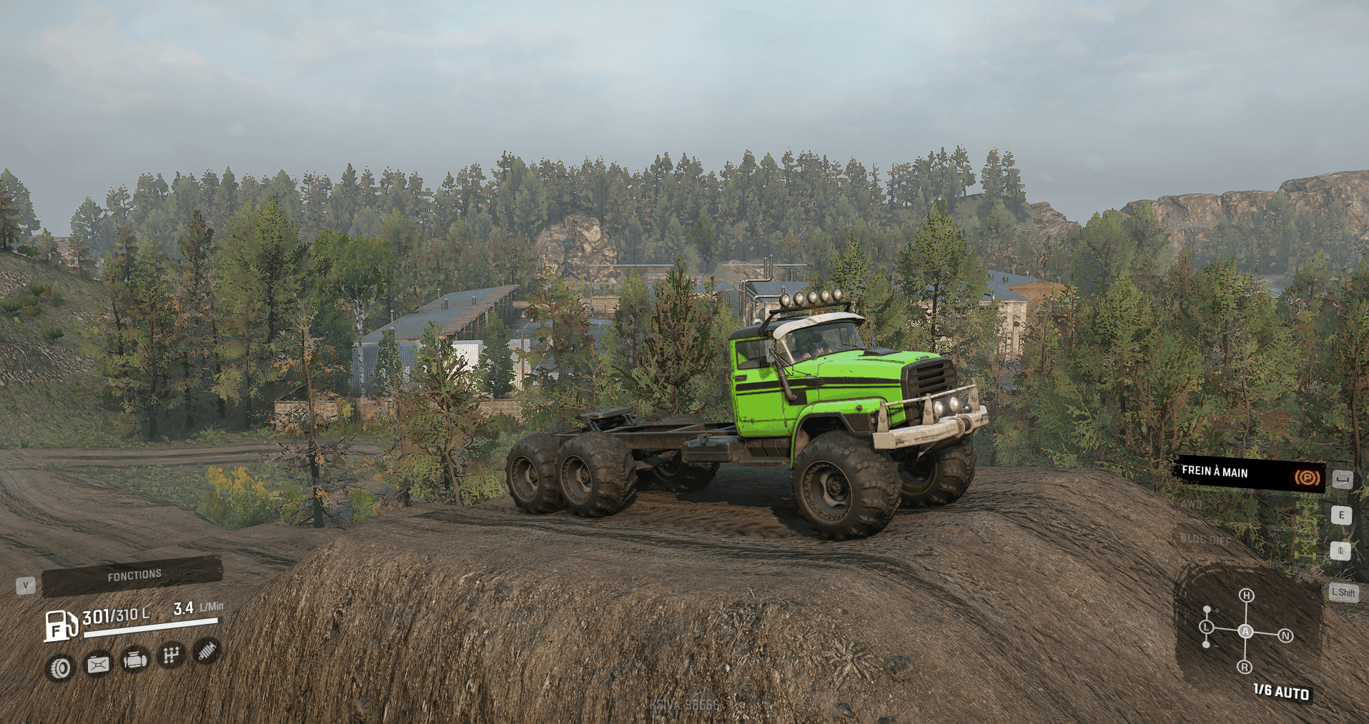 SnowRunner - 310E King of Steppes Truck V1