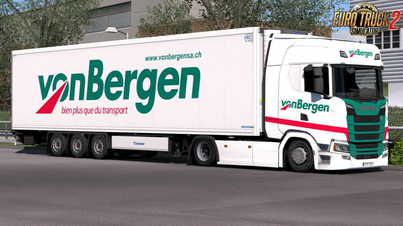 ETS2 - Krone CoolLiner Mega Skinpack V1.5 (1.36.x)