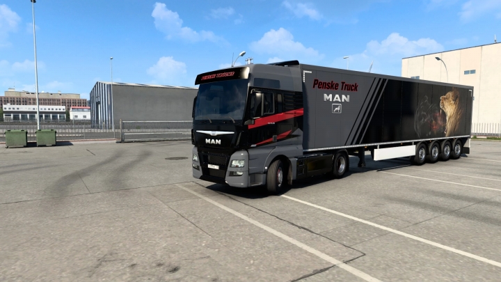 ETS2 - Penske Truck Combo Skin V1.0 (1.40.x)