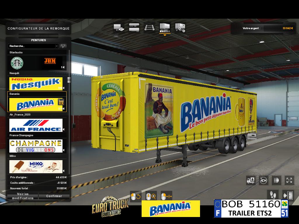 ETS2 - Banania Skin V1.0 (1.39.x)