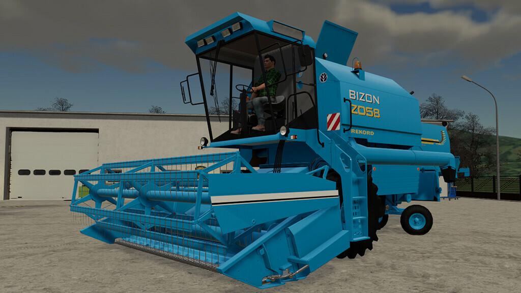 FS19 - Bizon Z058 NH Harvester V1.0.5.0