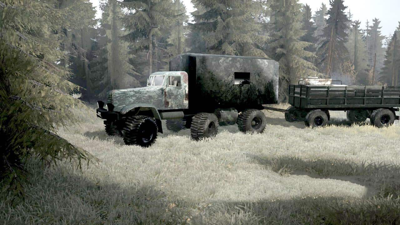 Spintires:Mudrunner - Kraz Gabul 6x6 Truck V0.1