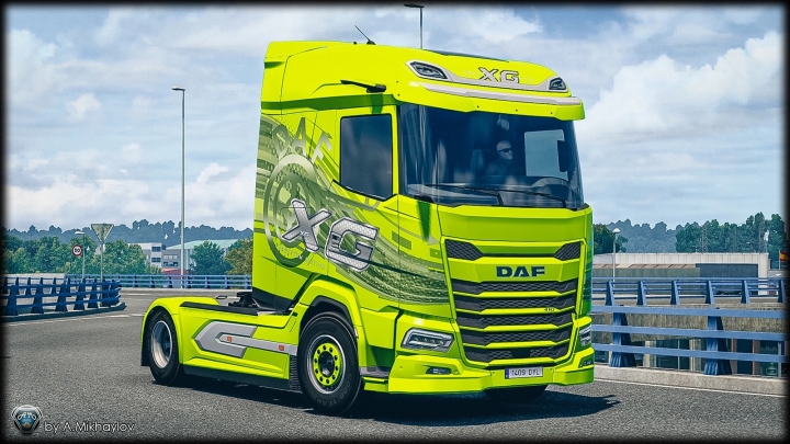 Ets Daf Spectrum Edition Multicolor Skin Pack V X Euro Truck Simulator