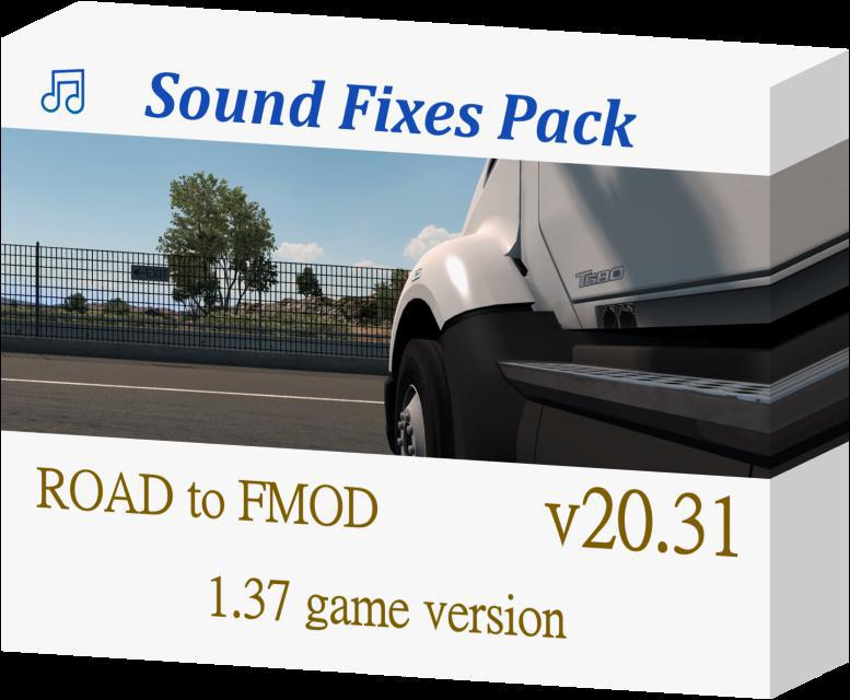 ATS - Sound Fixes Pack V20.31.2 (1.37.x)