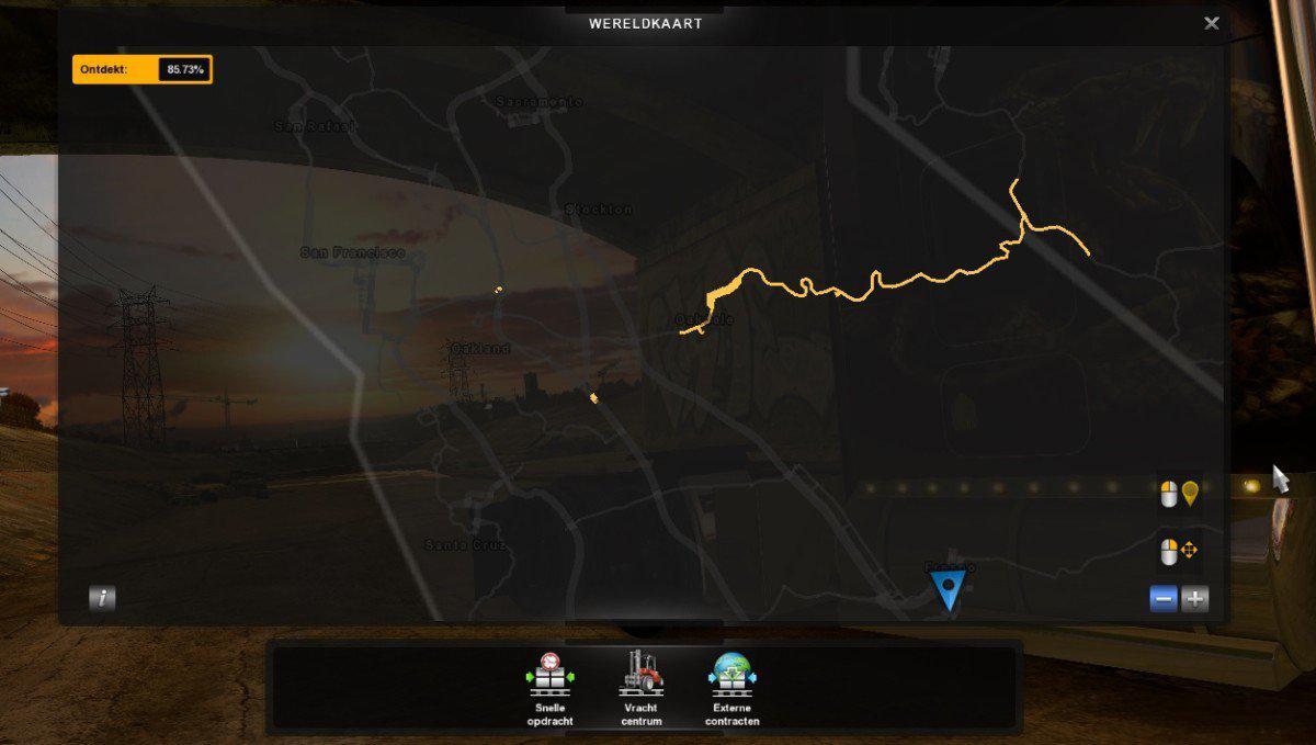 ATS - Highlight Undiscovered Roads (1.37.x)