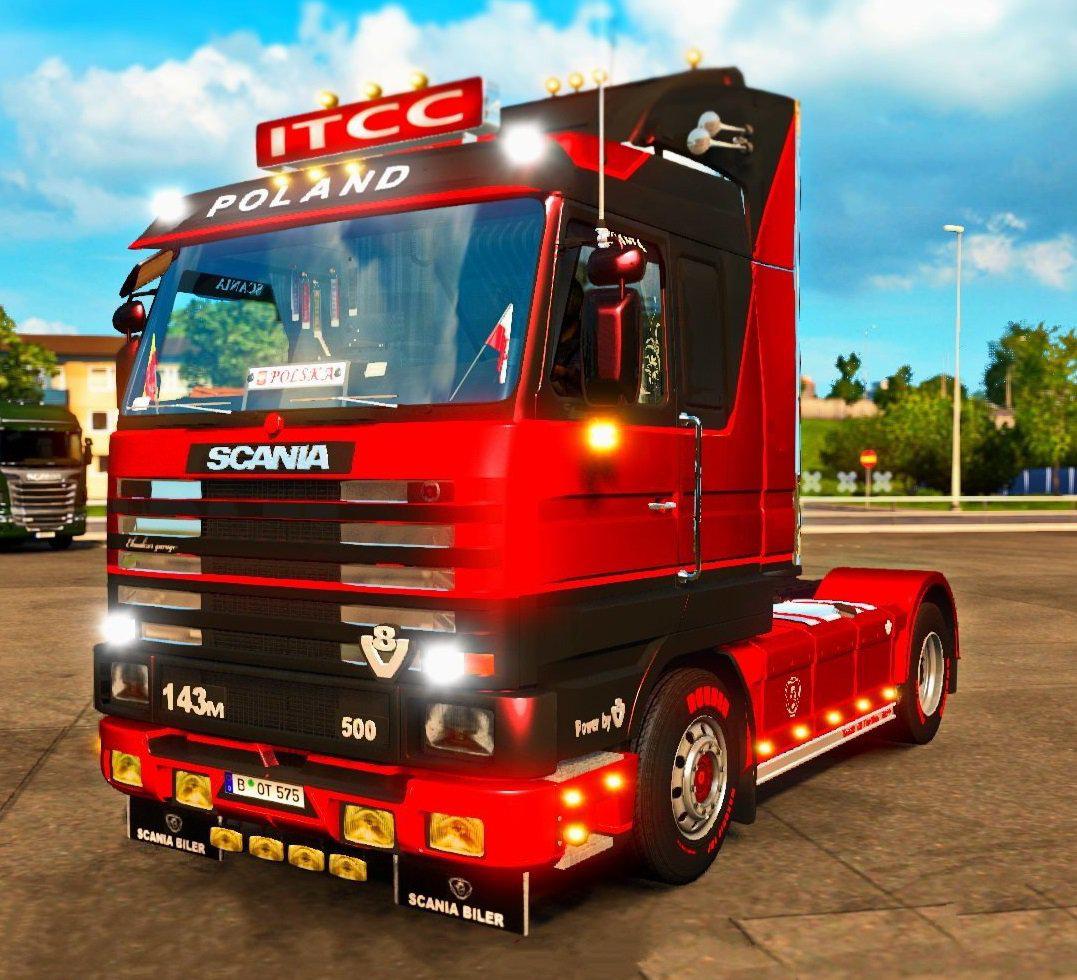 ETS2 - Scania 143M + Interior (1.35.X)