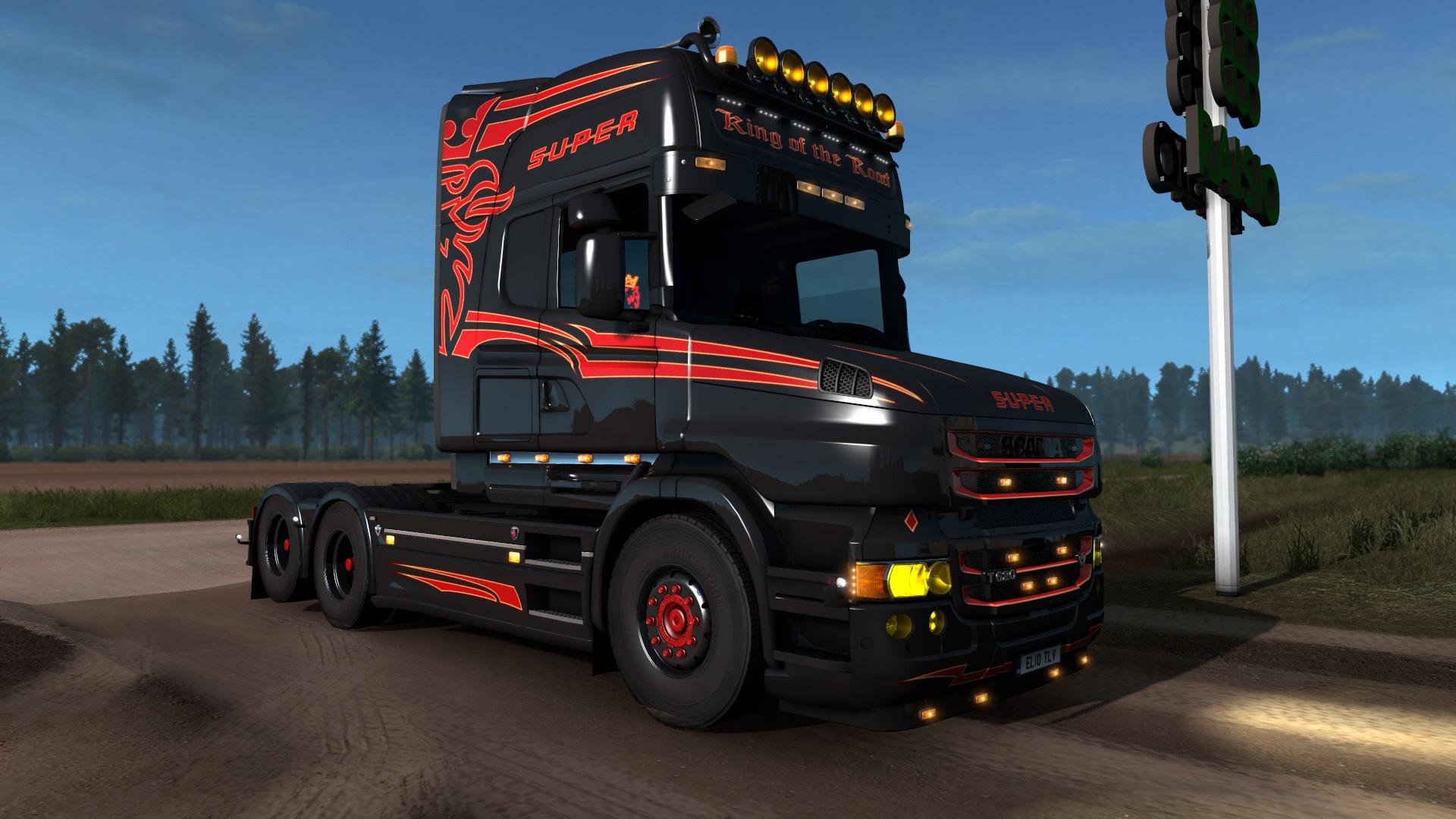 Ets Scania T Super Griffin Skin V X Euro Truck Simulator