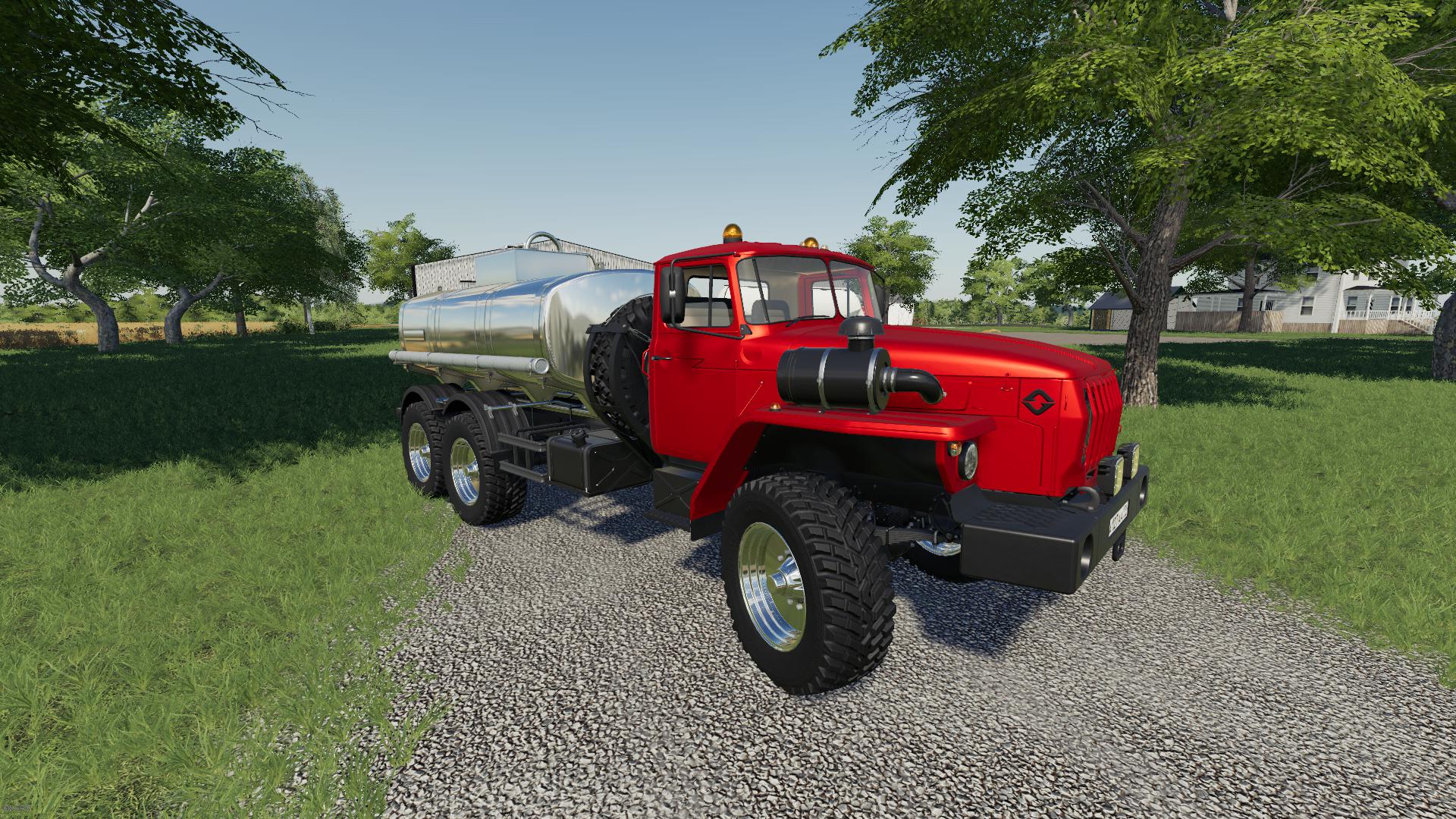 FS19 - Ural 4320-60 Liquid Tanker V1.0