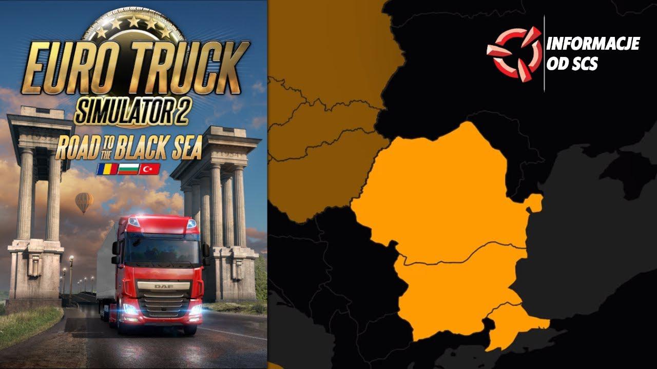 ETS2 - Road The Black Sea Map DLC Mod (1.36.x)