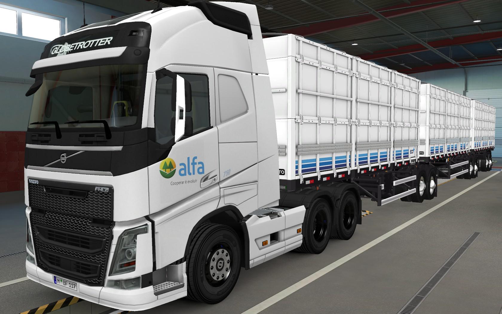 ETS2 - Volvo FH16 2012 Cooperalfa Skin (1.37.x)
