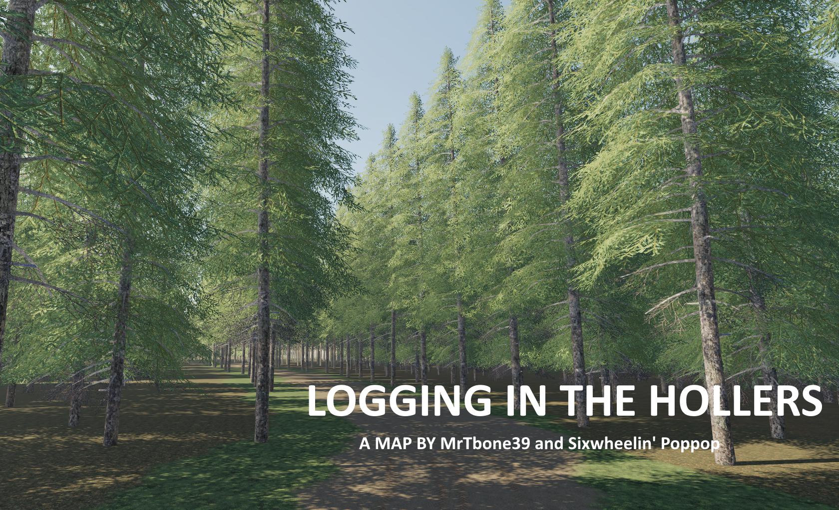 FS19 - Logging In The Hollers Map V1.0