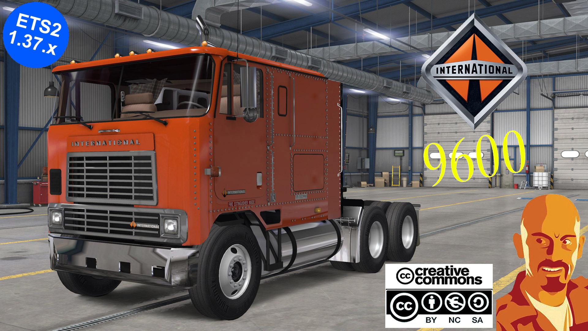 ETS2 - International 9600 Reworked Truck (1.37.x)