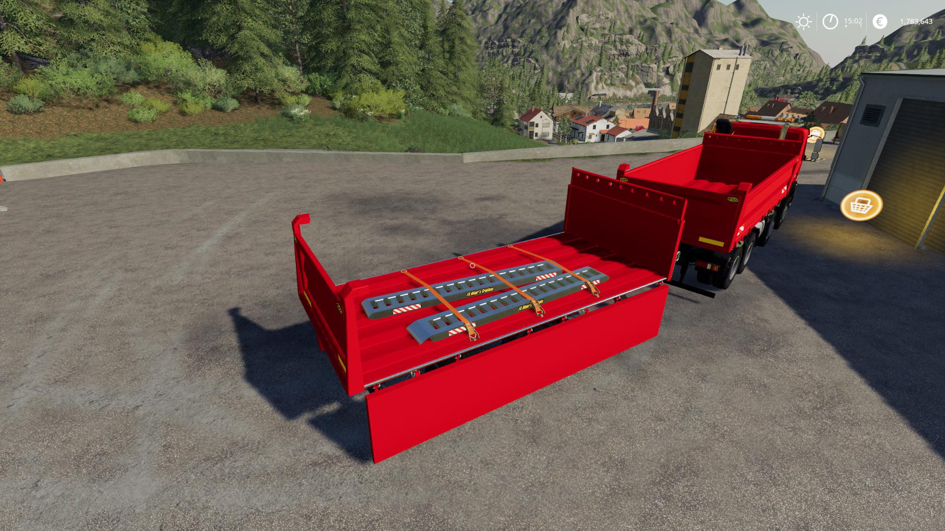 FS19 - Volvo FMX 8x4 + Meiller Tandem Tipper V1.0