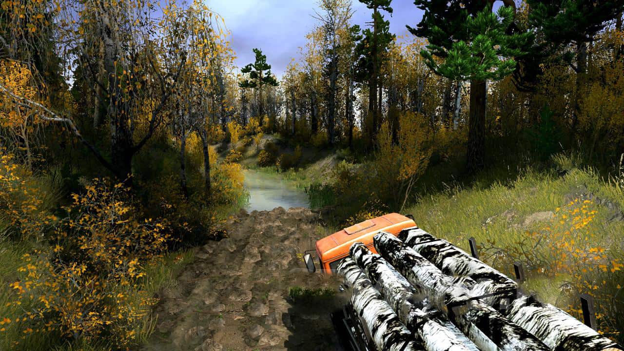 Spintires:Mudrunner - Hard Work 2 Map V1