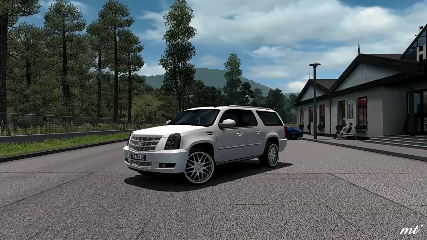 ETS2 - Cadillac Escalade ESV Platinium 2012 V1.0 (1.35.X)