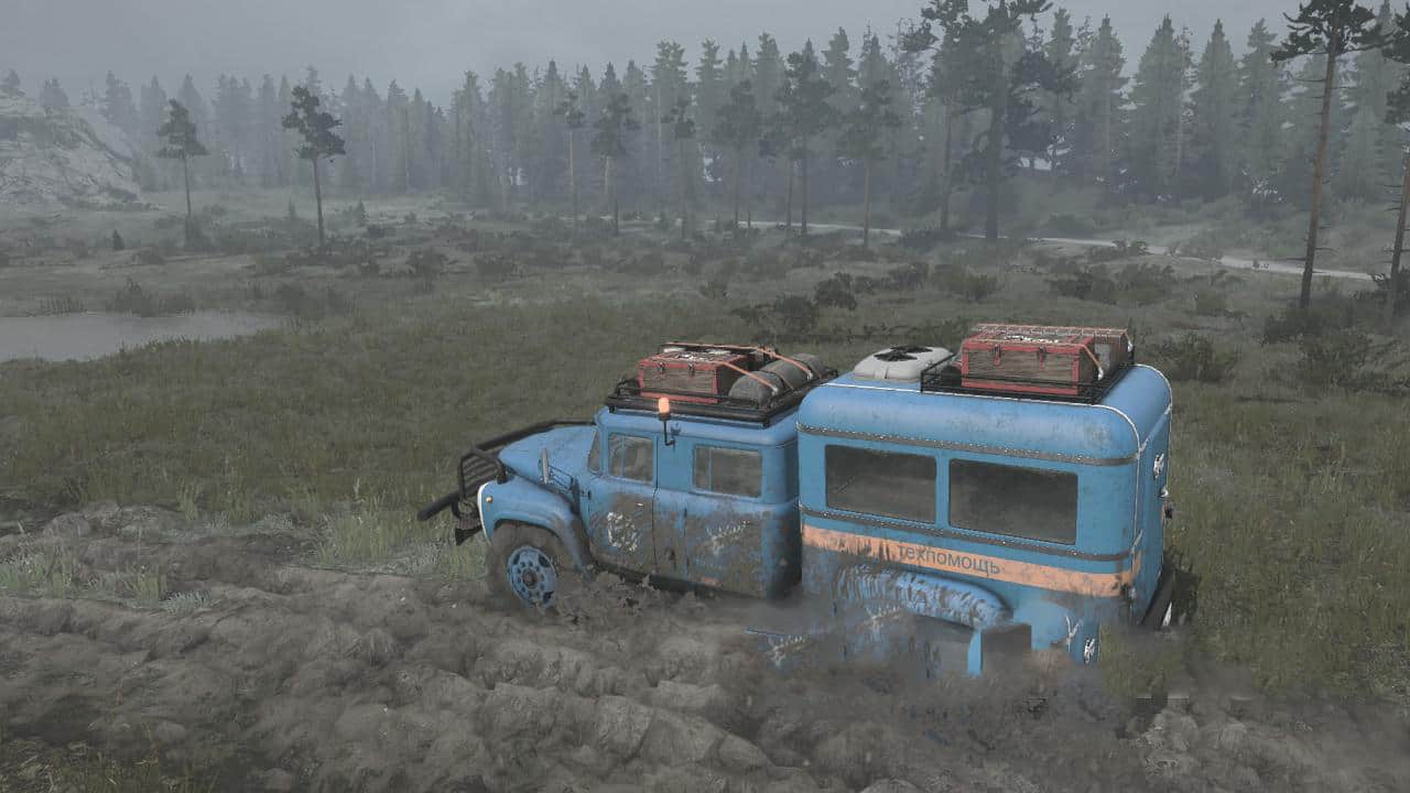 Spintires:Mudrunner - Zil 133RS Eger Truck V1.0