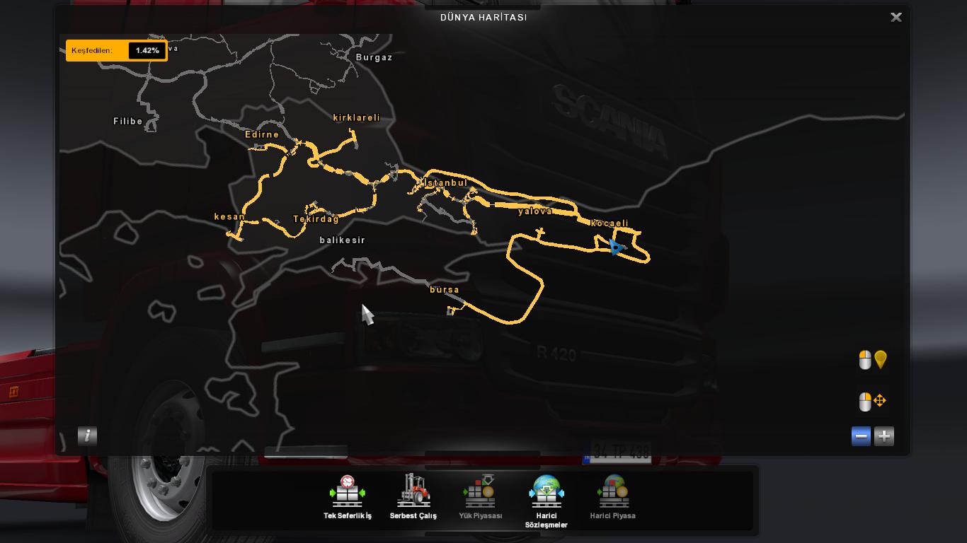 ETS2 - Atas Turkey Map V1.0 (1.39.x)