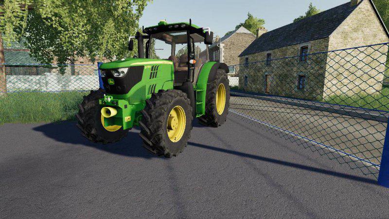 FS19 - John Deere 6R Prefab V1.0