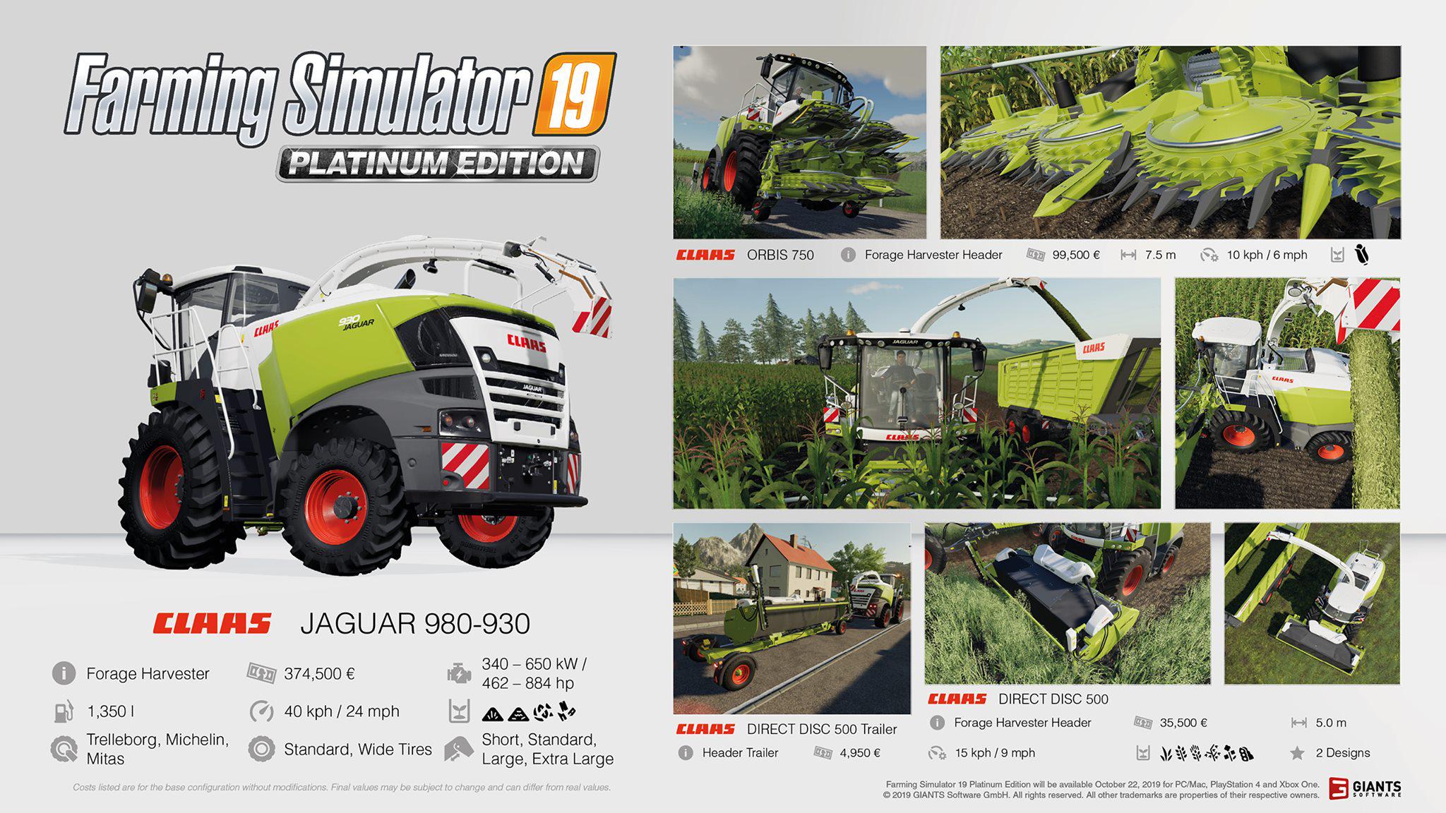 FS19 - Platinum Edition - Fact Sheets #2