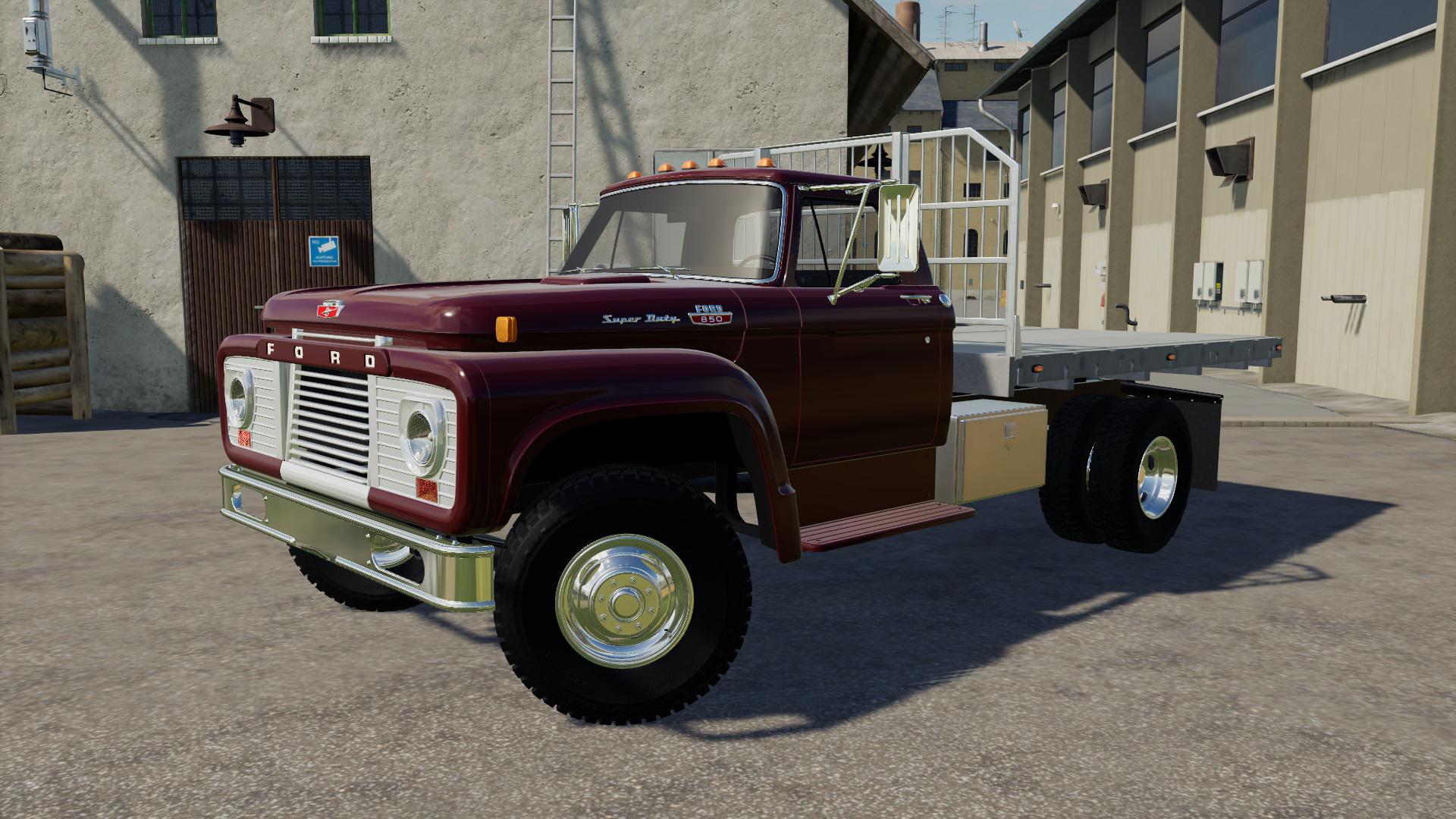 FS19 - Ford T850 1964 Flatbed V1.1