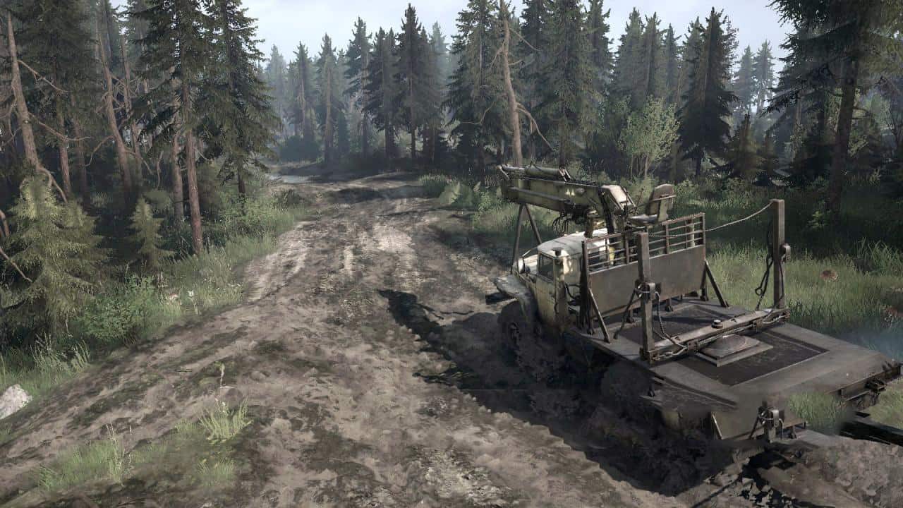Spintires:Mudrunner - Bax 4 Map V1