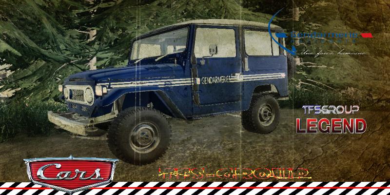 FS19 - Toyota FJ40 Gendarmerie V1.3