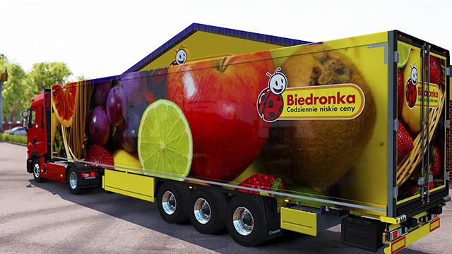 ETS2 - Biedronka Krone Trailer V1.0 (1.39.x)