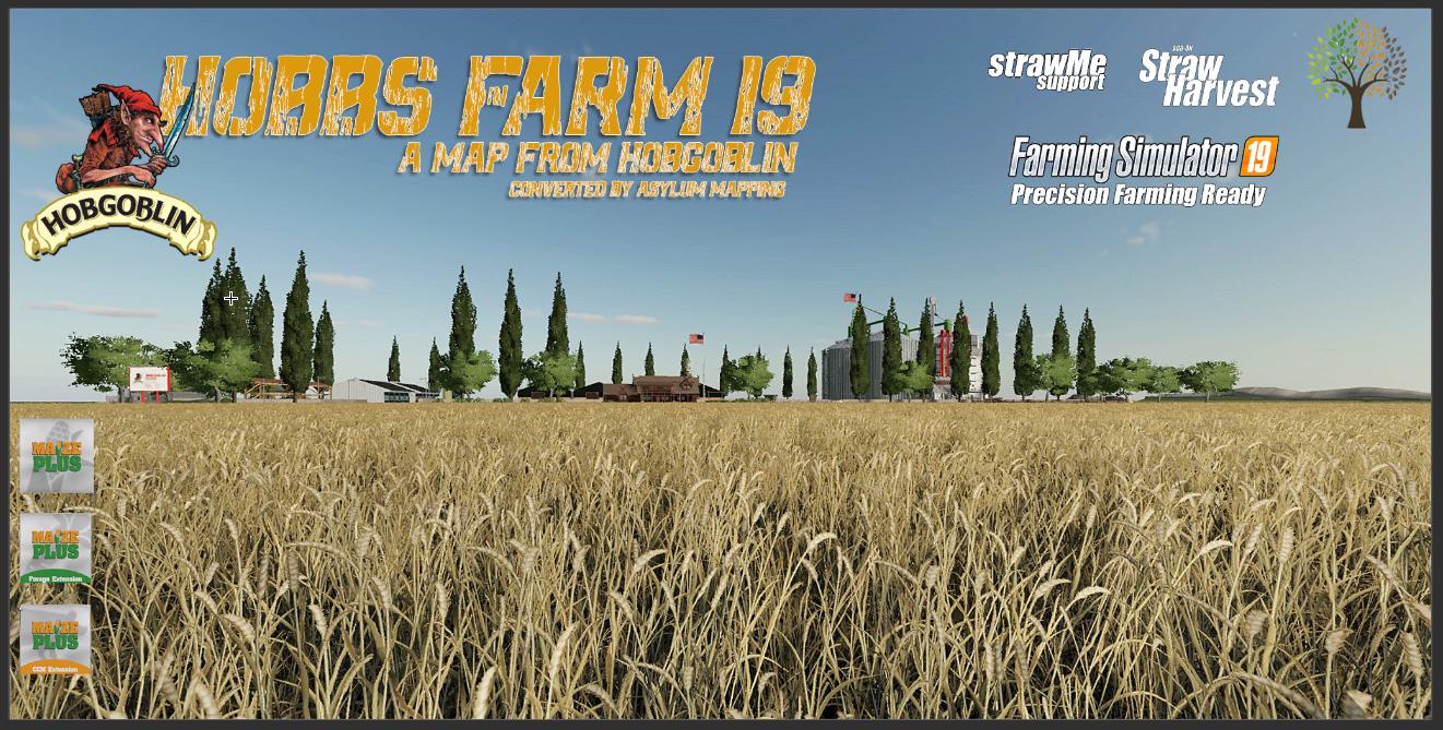 FS19 - Hobbs Farm 19 Map V1.0