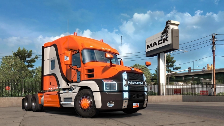 ETS2 - Mack Anthem Truck V1.5 (1.40.x)