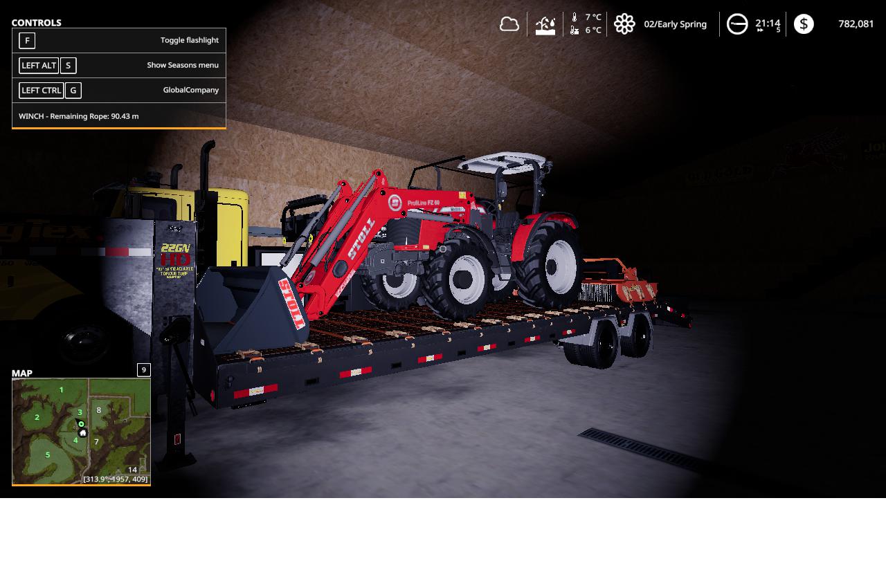 FS19 - Massey Ferguson Tractor V1.0