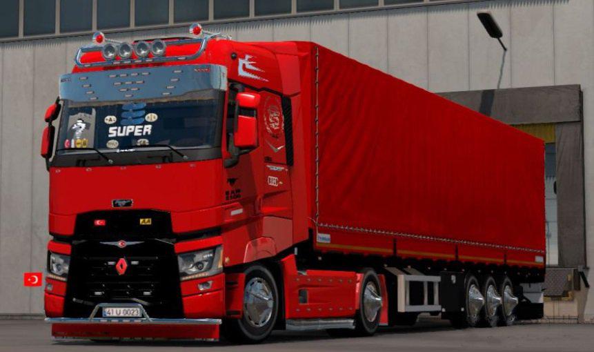 Ets2 Renault Range T Truck V3 1 38 X Euro Truck Simulator 2 Mods Club