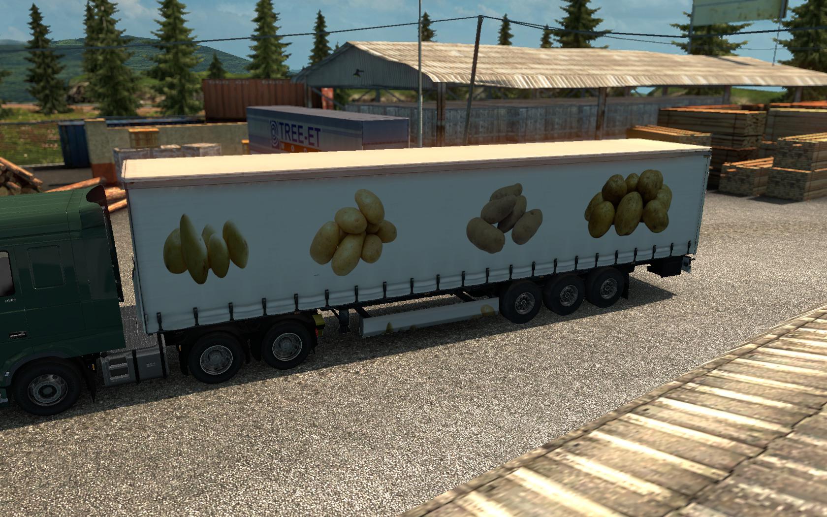ETS2 - Potato Skin V1.0 (1.36.x)