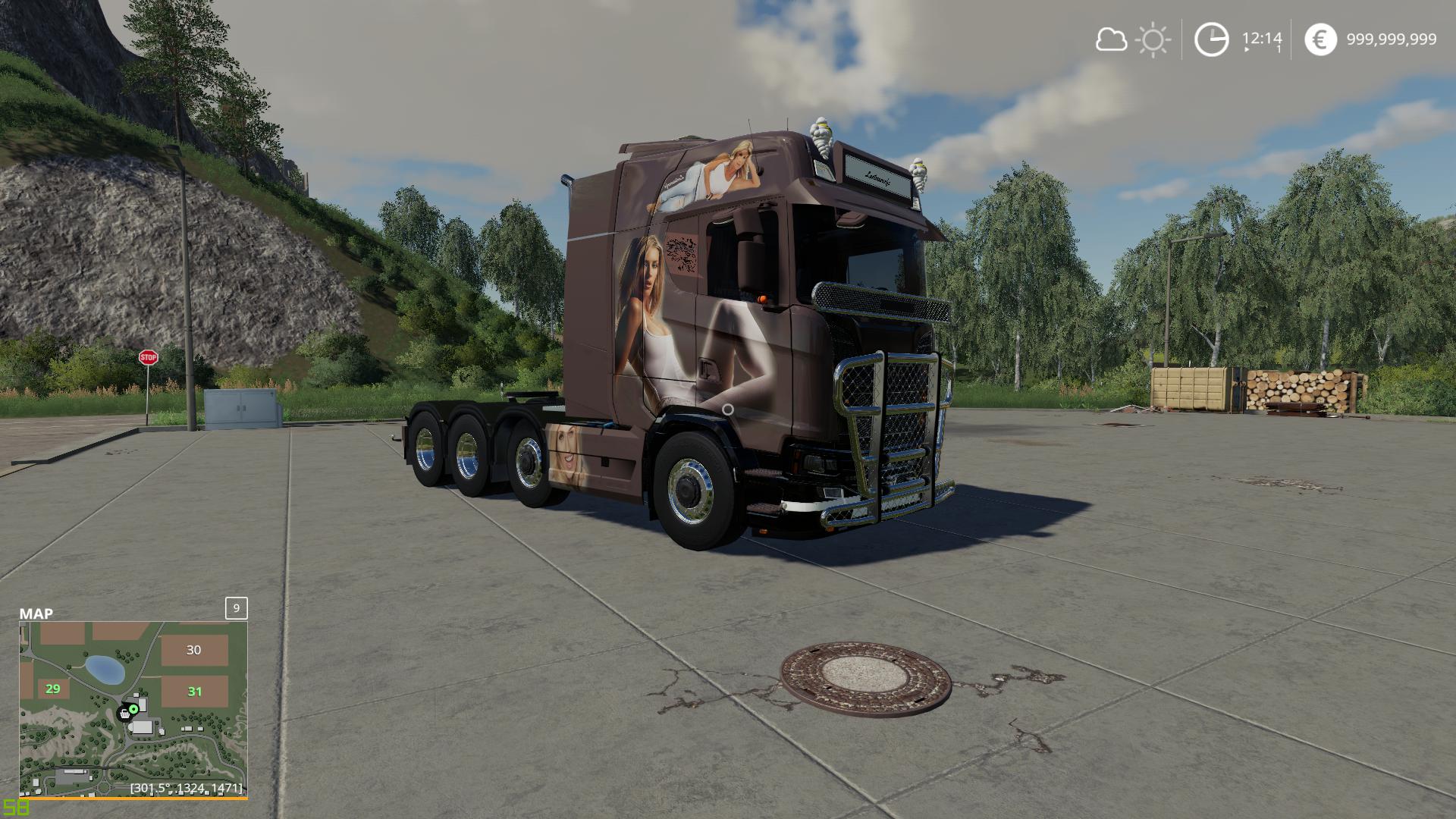FS19 -  Scania. N Drag Pernilla V1.1