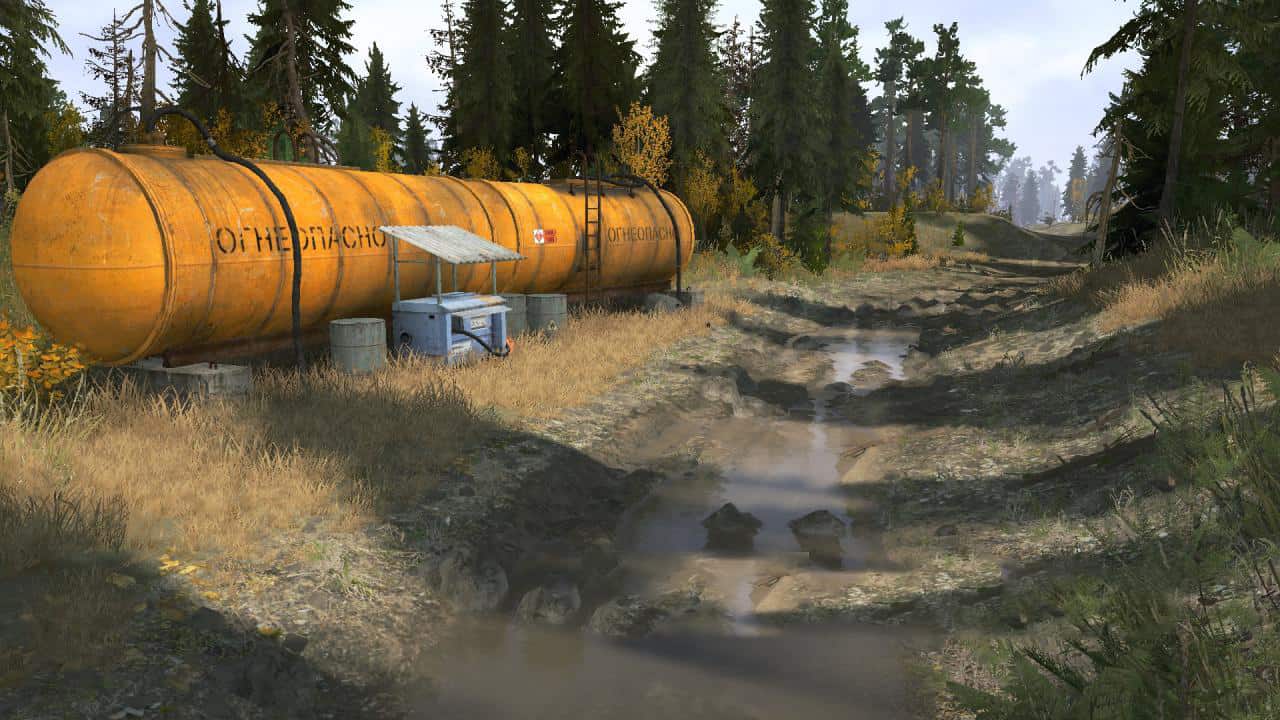 Spintires:Mudrunner - Purpose: Do Not Plant Map V1.0