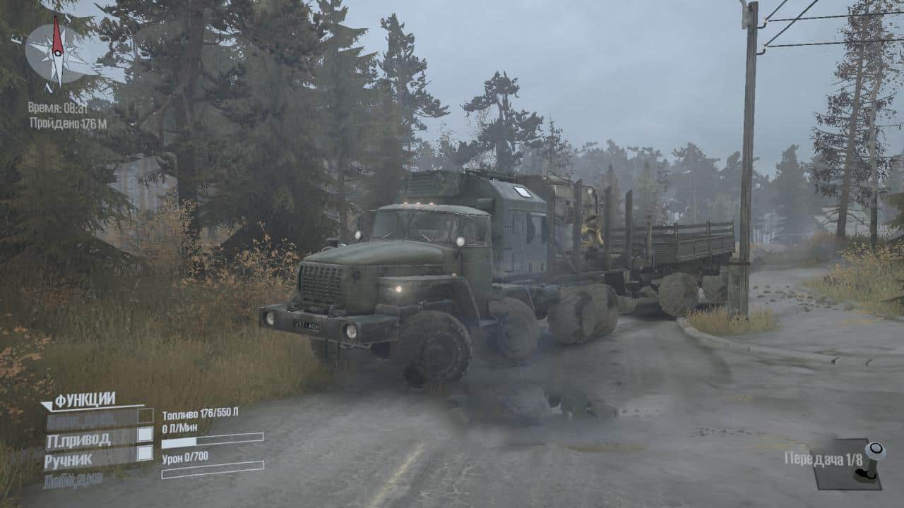 Spintires:Mudrunner - Ural 8×8 – Alteration Truck V1.0