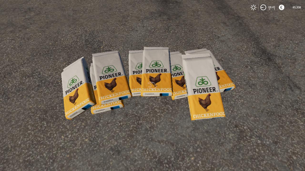 FS19 - Big Pioneer Animal Food Bag Pack V2.0