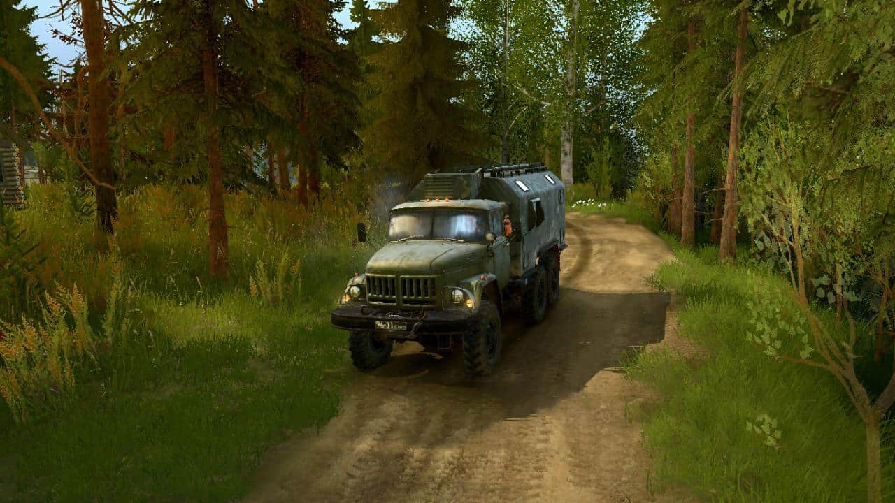 Spintires:Mudrunner - Suolampi, Suomi Finland Map V1