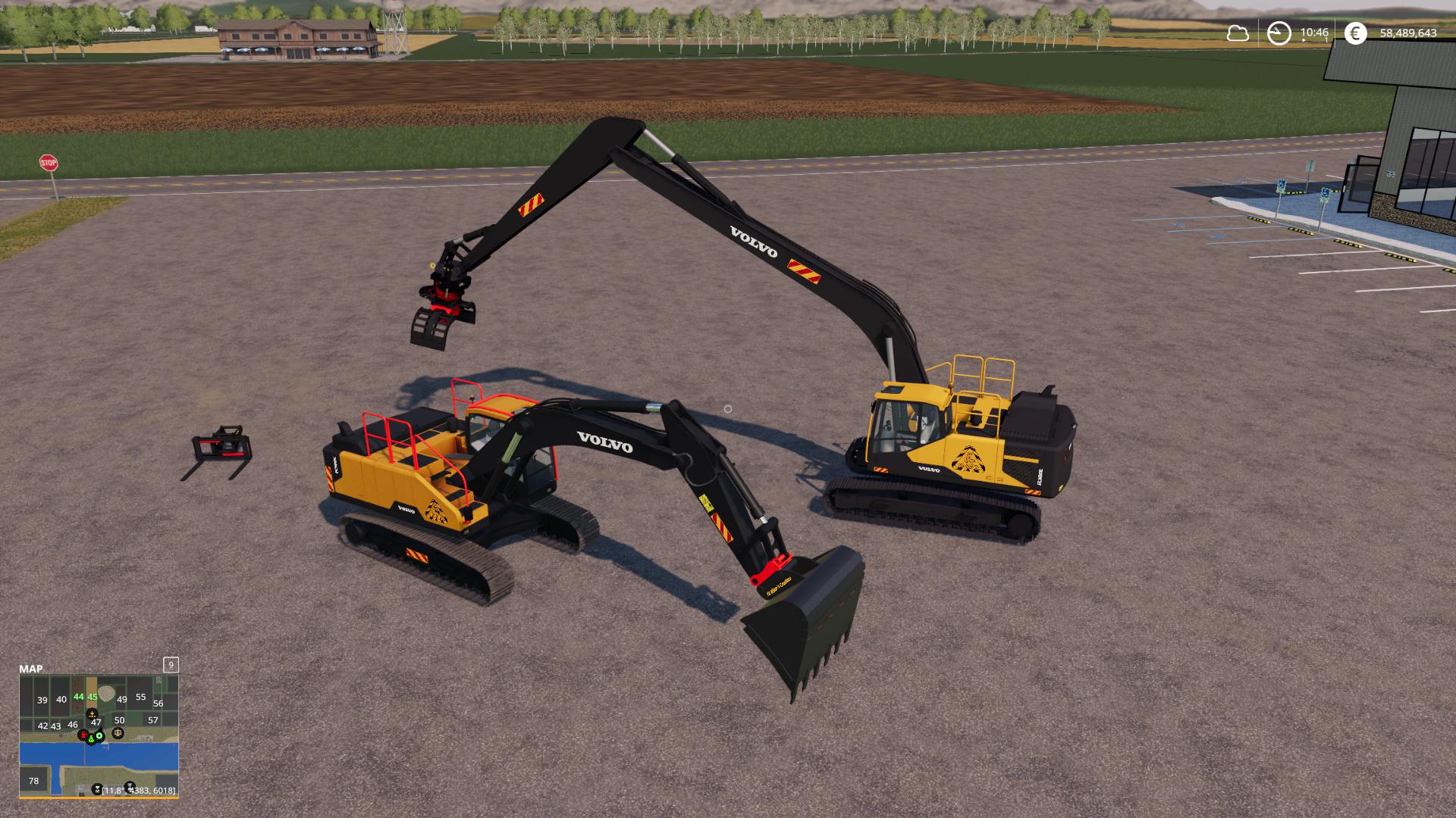 Fs19 Forklifts And Excavators Mods Fs19 Mods Modsclub 8430