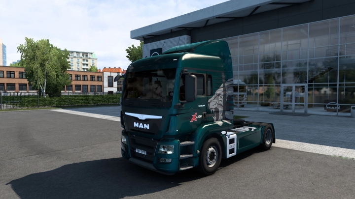 ETS2 - Man TGS V1.2 (MADster) FMod & Open Window 1.40.3 | Euro Truck ...