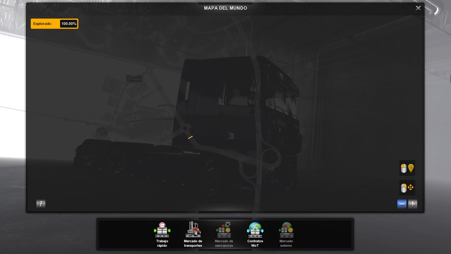 ETS2 - Undiscovered Roads Marked V1.0 (1.36.x)