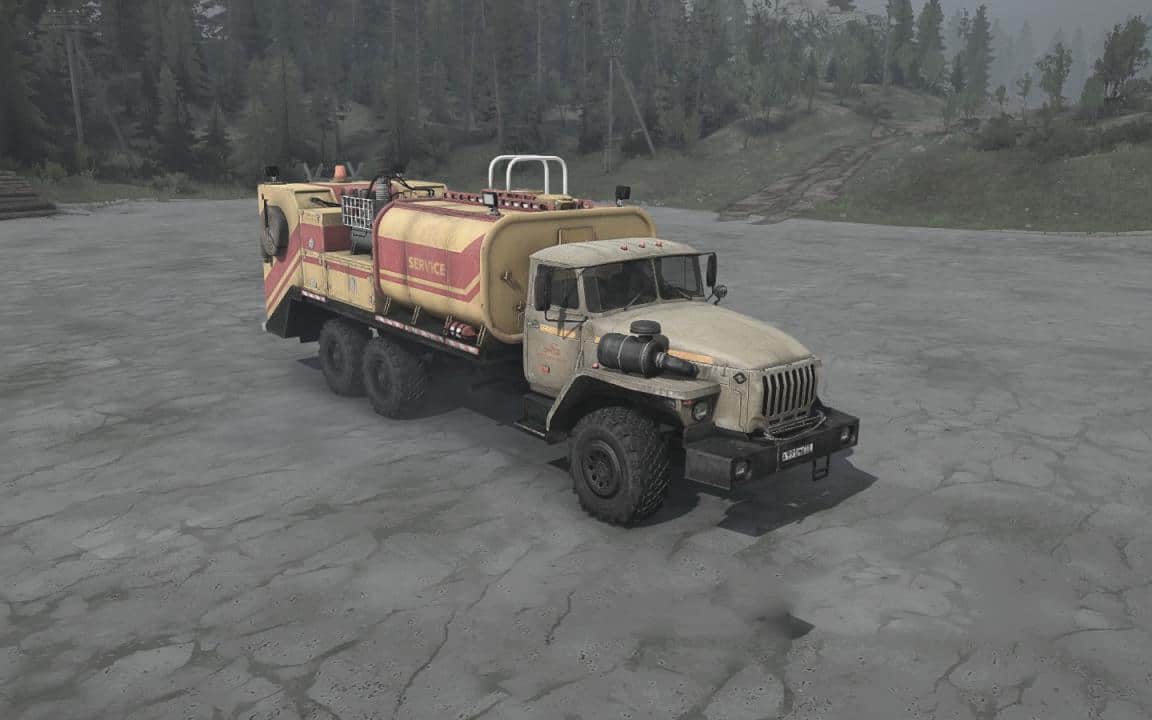 Spintires:Mudrunner - Ural 4320-40 Truck V3.0